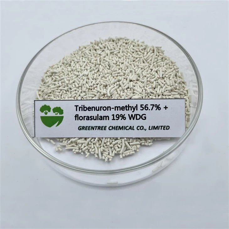 Tribenuron Methyl 567 G/Kg + Florasulam 190 G/Kg Wdg CAS 101200-48-0+145701-23-1 Erbiċida