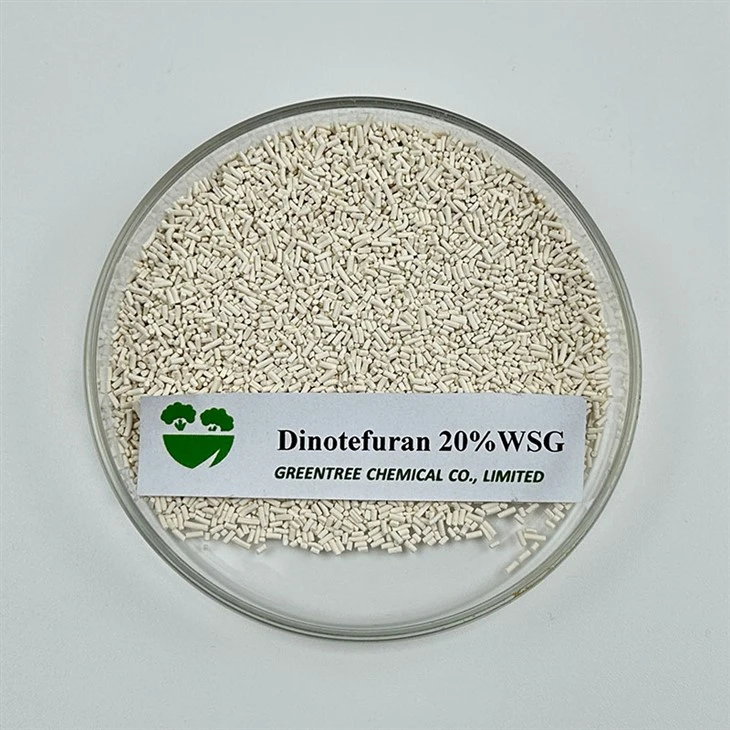 CAS 165252-70-0 Dinotefuran 20% SG Insettiċidi Kimiċi Agrikoli